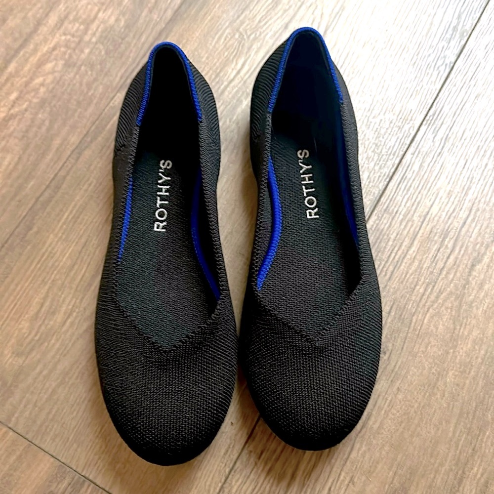 Rothy's Black Flats